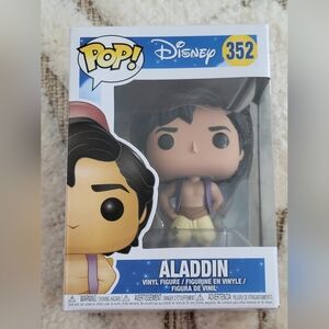 Funko Pop Aladdin Vinyl Figure - Red and Purple